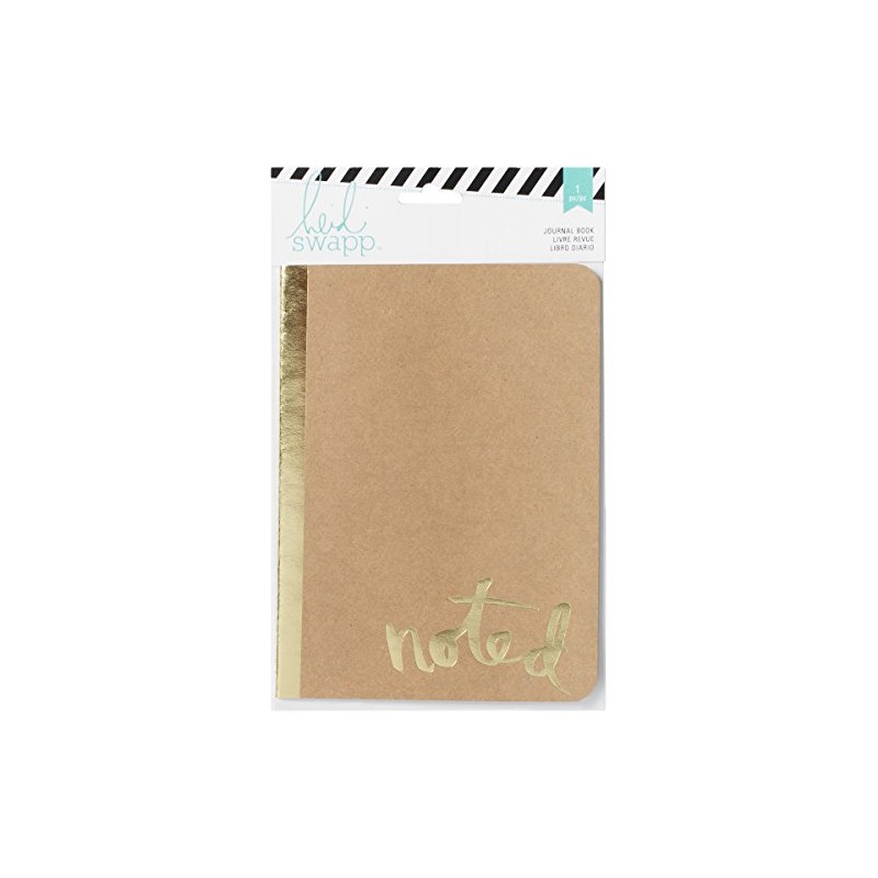 Heidi Swapp Cuaderno de Papel Kraft de 12,7 x 17,7