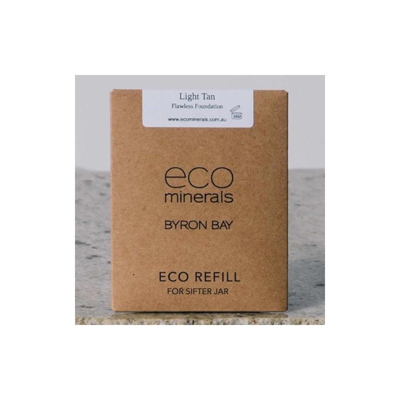Eco Minerals Flawless Foundation Refill 5 g, Light Tan