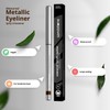 Allergy-Friendly Eyeliner - Sandstone Waterproof Metallic Eyeliner Spicy Cinnamon