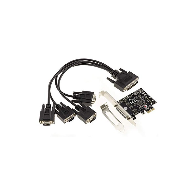 Kalea Informatique PCI Express Card (PCIE) RS232 Series 4 Ports