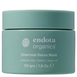 endota Organics Charcoal Detox Mask 50 g, detoxify and revitalise your skin with this pH-balanced charcoal mask.