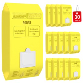 30 Pack Vacuum Cleaner Bags Replacement for Kenmore Canister Type C/Q 5055 5055 50557 50558, Type C-5 C-18,200 series, 400 series, 600 series, 700 series, 800 series Vacuums