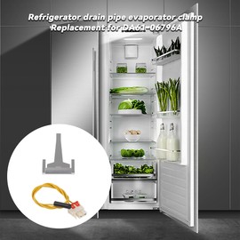 BQLZR Refrigerator Defrost Drain Clip Replacement for DA61-06796A w/Sensor Pack of 4