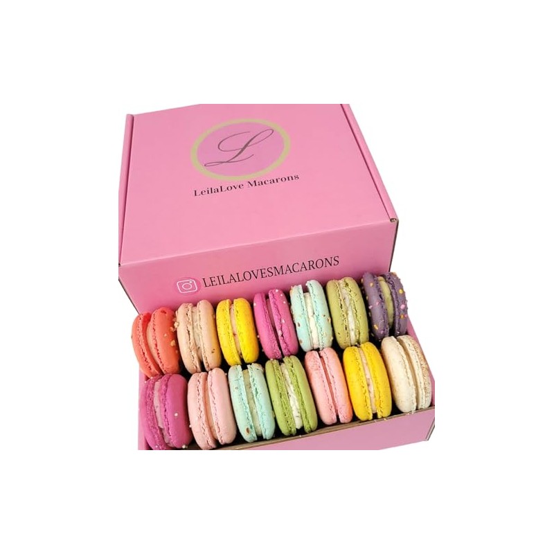 LeilaLove Macarons 8 collection Macaron gift box
