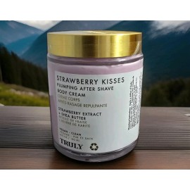 Truly Beauty Strawberry Kisses Plumping After Shave Body Cream ~ 6 fl oz / 180ml