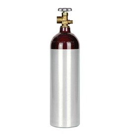 New 22 cu ft Aluminum Helium Cylinder with CGA580 Valve