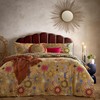 Furn. Ethereal Star Reversible Duvet Cover Set - Gold Rust