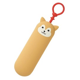 LIHIT LAB. A7785-2 Key Case, Slim, Shiba Dog