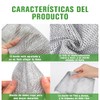 15 PCS Trapos de Limpieza de Doble Capa de Alambre