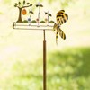 Three Little Bees Windmill Lovely Decorative Metal Bees Windmill for