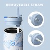 BOTTLE BOTTLE Stainless Steel Water Bottle with Straw and Lid,