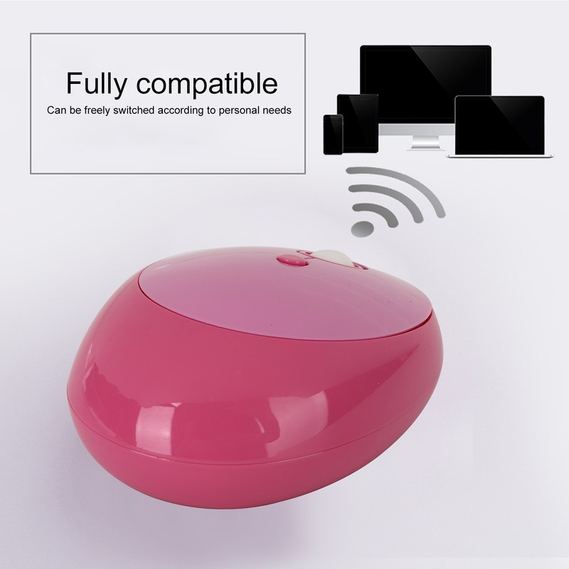 Wireless Mouse 2.4G Bluetooth 4.0 ABS with USB Receiver for