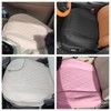 TTMiku 2-Pack Bottom Seat Covers for Cars, Luxury Faux Leather
