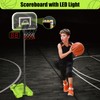 4 in 1 Kids Basketball Hoop and Tball Set for