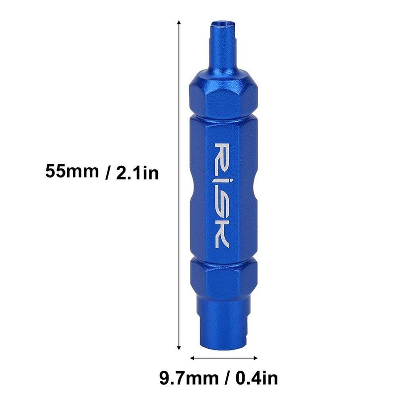 Keenso Bicycle Tyre Valve Removal Tool, Bicycle Aluminium Alloy Tyre