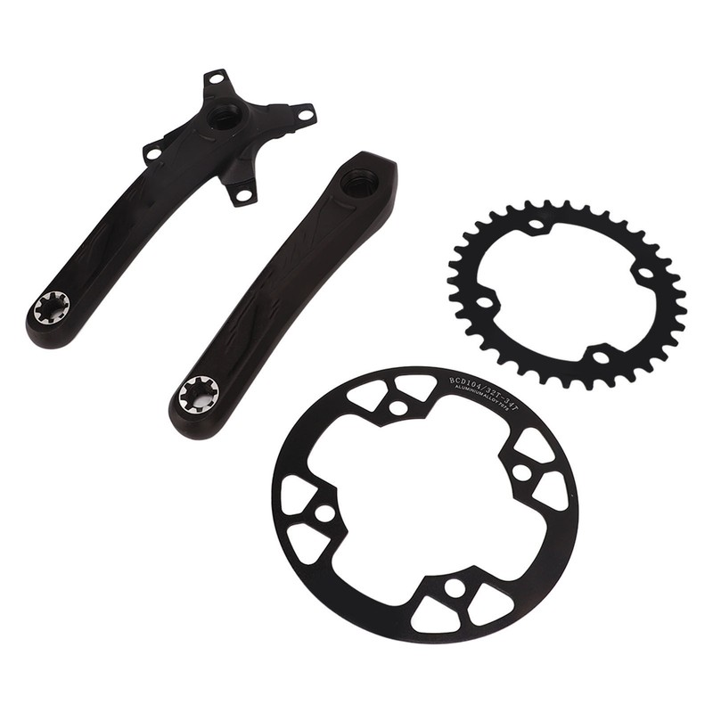 Bike Crankset Mountain Bike Crank Arm Set with 34T Positive