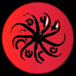 THE CURE LOGO SYMBOL SET OF TWO  EARINGS  LEATHER BRACELETS