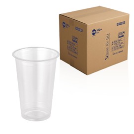 Sunup C92-5150ZL PET Cafe Clear Cup, Single Item, 18.9 fl oz (510 ml), 17o 1000 (50 Packs x 20 Packs), Made in Japan, Cafe Take-Out Ice Coffee, Clear Cup, Commercial Use, Take-Out, Plastic Cup