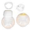 Double Breast Pump Wearable Strong Suction 9 Gears 180ml Capacity
