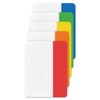 File Tabs, 2 x 1 1/2, Reason, 30/Pack Assorted