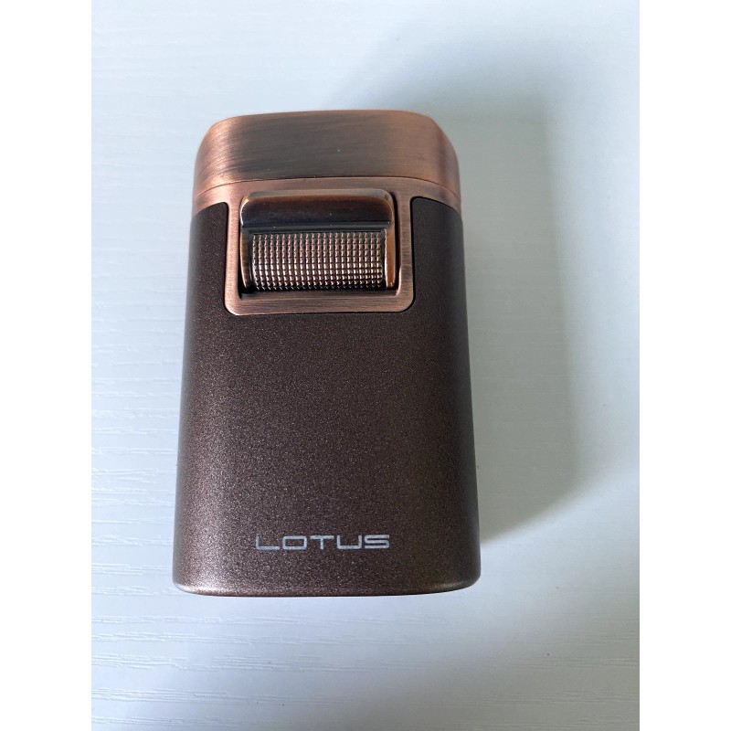 Lotus Brawn T7 Table Top Quad Torch Lighter - Copper