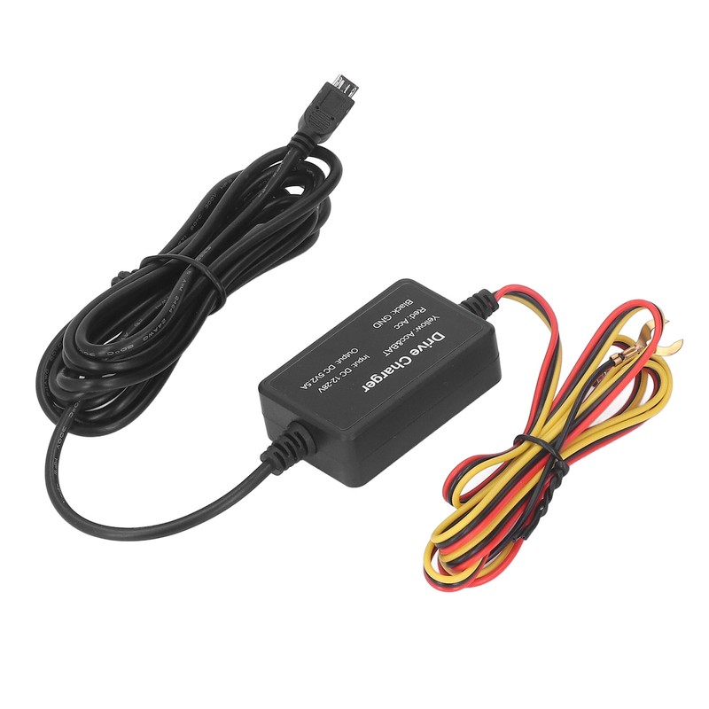 Dash Cam Hardwire Kit Rubber Metal for Mirror Cam GPS