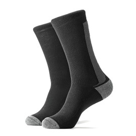 Balance Doctor Balance Sock Neuropathy Series 2 Pack (Medium, Black/Grey)