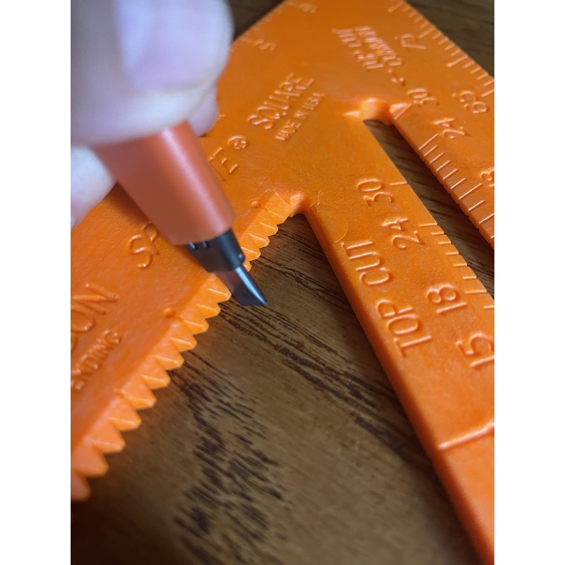 Swanson Tool Co T0118 8 inch Orange Composite Speedlite Speed
