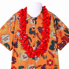 TrinhGuo UlaFala Samoa Necklace Red Necklace Men Women Hawaii Natural Chain Decor Fala necklace
