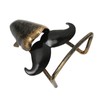 Nose Shaped Eyeglasses Holder Iron Nose and Mustache Shaped Eye