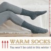EBMORE Womens Merino Wool Thermal Socks Warm Long Comfy Work