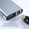 HUB USB C, 11 en 1 Adaptador Tipo C a