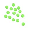PATIKIL 200pcs 7mm Luminous Fishing Beads Plastic Glow Bait Egg