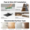 GreenFullHouse Peel and Stick Flooring, 37-Pack Vinyl Plank Flooring