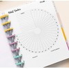 Habit Tracker Inserts for 9-Disc Planners (7 x 9.25 inches),