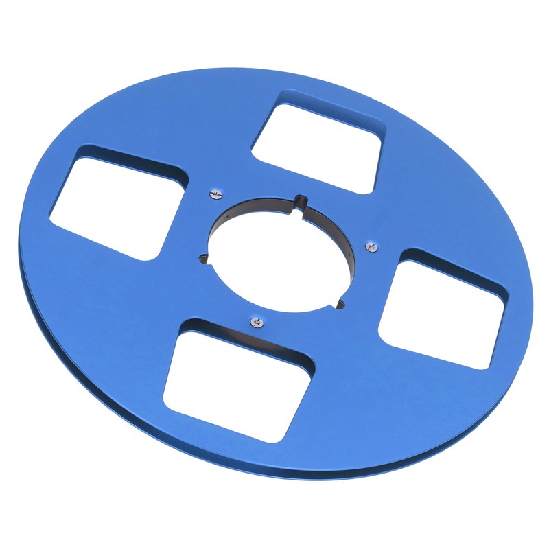 1/4 10.5 Inch Empty Tape Reel 4 Hole Aluminum Alloy