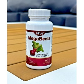 AllNue Natural Mega Beets Superfood Capsulas Energy Beetroot Bones Antioxidant Remolacha Pills