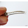 Alligator Crocodile Hair Single Prong Clips 4cm - Pack of