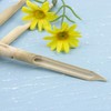 AUEAR, 3 Pack Bamboo Double Head Pointed Stylus Pen Bamboo