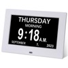 Golony 7 inch Large Digital Day Dementia Clock for Seniors,