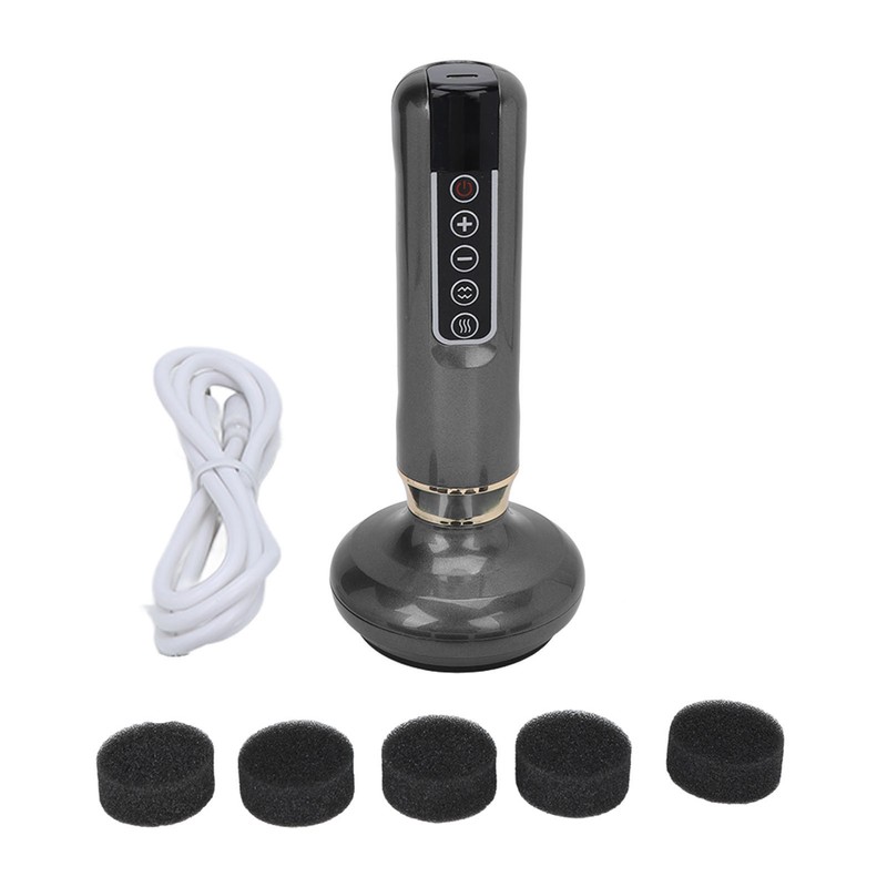 Electric GuaSha Massager 12 Suction Gears Steel Balls Negative Pressure