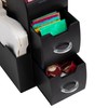 Mind Reader Cup and Condiment Station, Countertop Organizer, Coffee Bar,