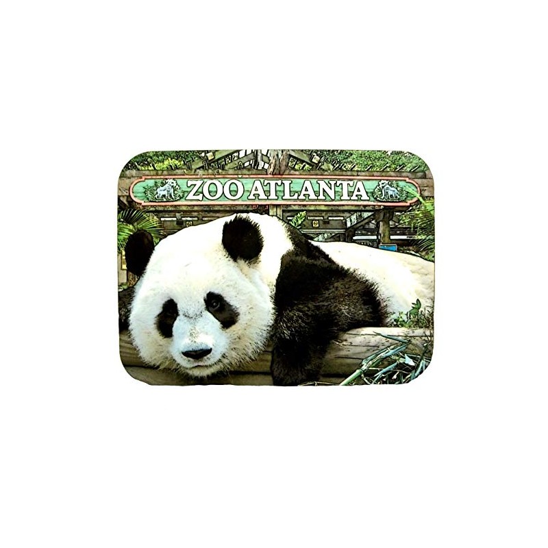 Zoo Atlanta with Panda Photo Fridge Magnet