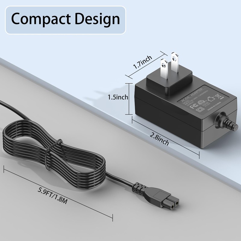 16.8V Charger for Aiper Scuba S1 Cordless Robotic Pool Cleaner