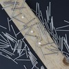 ORTAVA Pack of 100 steel nails, steel nails for use