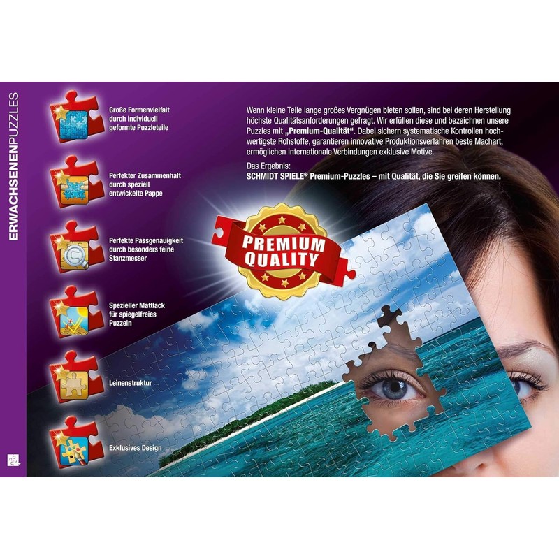 Schmidt Spiele 57392 Dream Big Cats 1000 Piece Jigsaw Puzzle