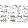 Pit Road 1/700 Skywave Series Active US Military Aircraft Set