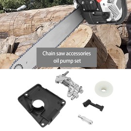 Micro Traders Set of 6pcs Chainsaw Oil Drive Pump Cover Kit Chainsaw Accessories Compatible with Chinese Chainsaw 4500 5200 5800 Compatible with Kiam Sherwood KM45