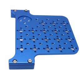 HangTon Alexa Mini LF Cheese Plate, Camera Side Extension, Mounting for ARRI Rig with M6 3/20.3 cm-16 1/10.2 cm-20 Thread (Blue)