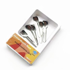 12pcs/Pack Dental Stainless Steel Proximal Anterior Matrix Dental Cervical Matrices Dentist Material Sectional Contoured Matrice Strips 5mm/7mm and 9mm (1 Pack(12pcs) 7mm)